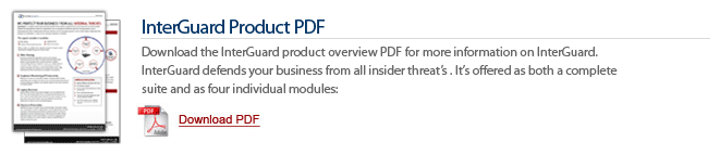 InterGuard product suite software overview