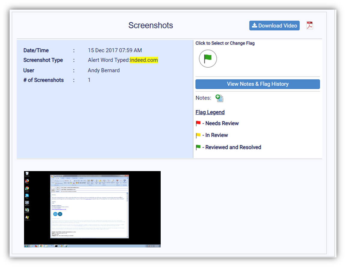 how does employee monitoring software work