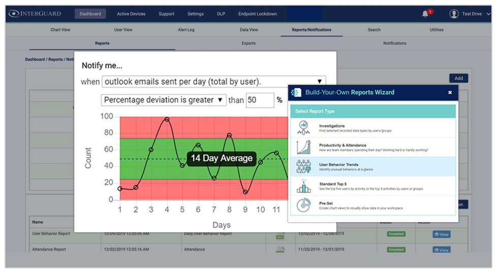 report view